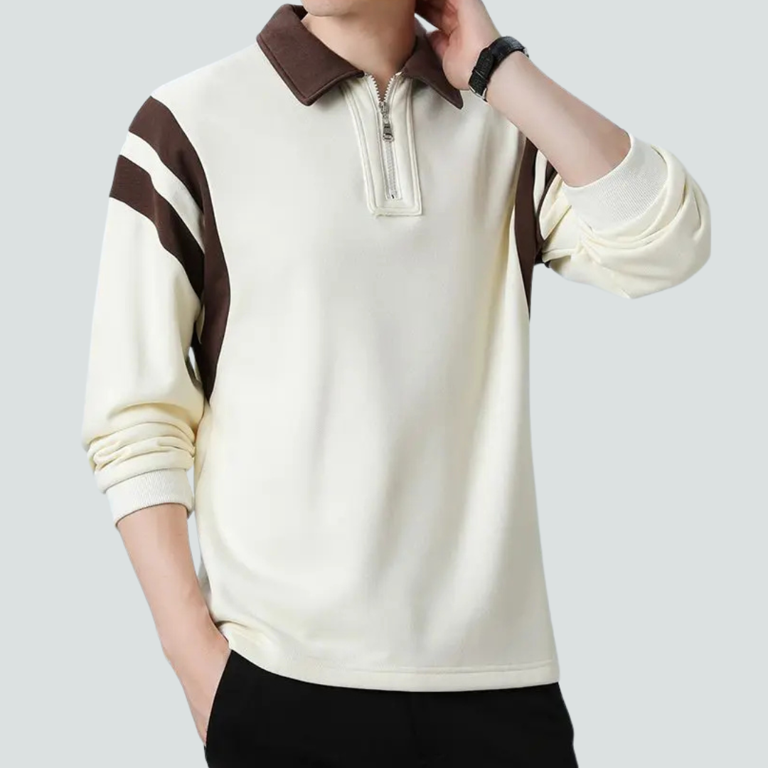 Sussex Stripe Quarter-Zip