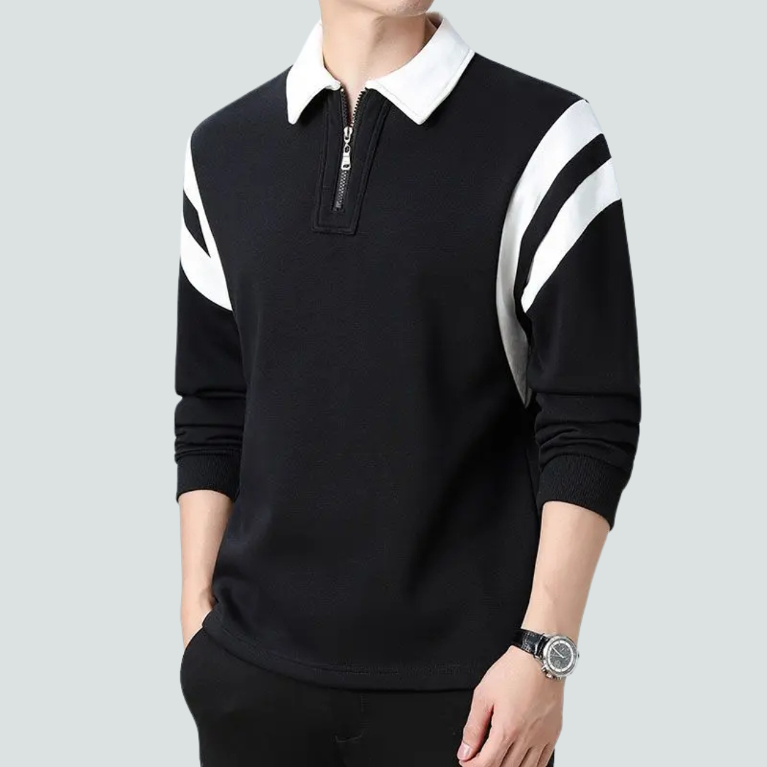 Sussex Stripe Quarter-Zip