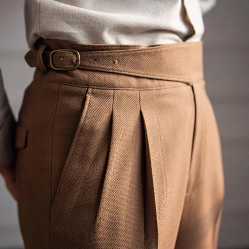 Langham Gurkha Pleated Trousers