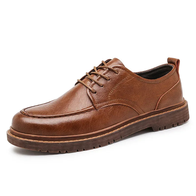 Bellvoire Leather Derby Shoes