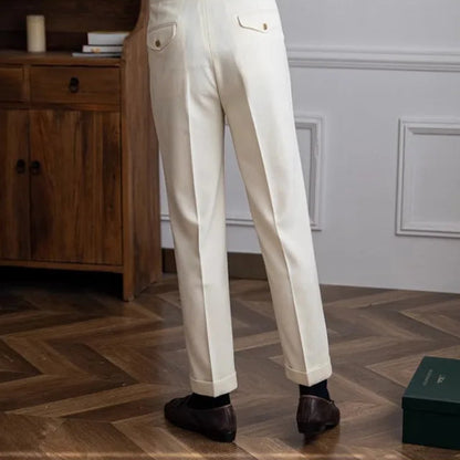 Langham Gurkha Pleated Trousers