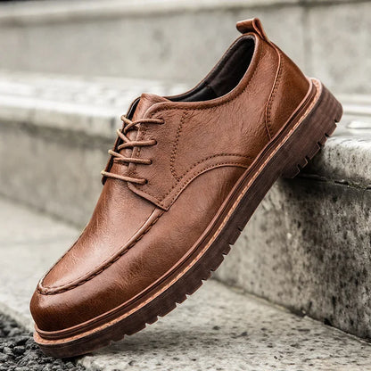 Bellvoire Leather Derby Shoes