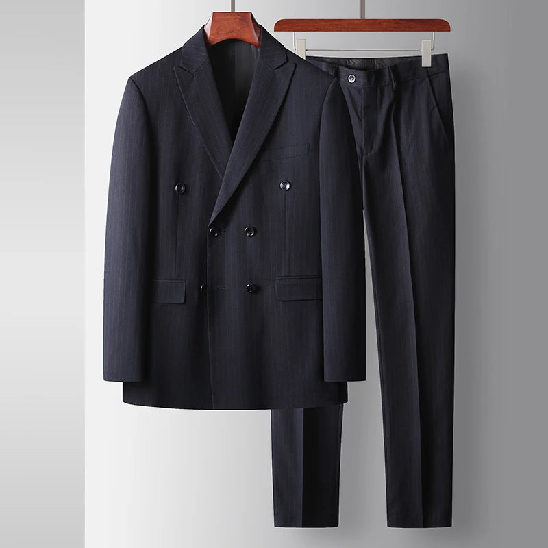 Kingsford Double-Breasted Power Suit