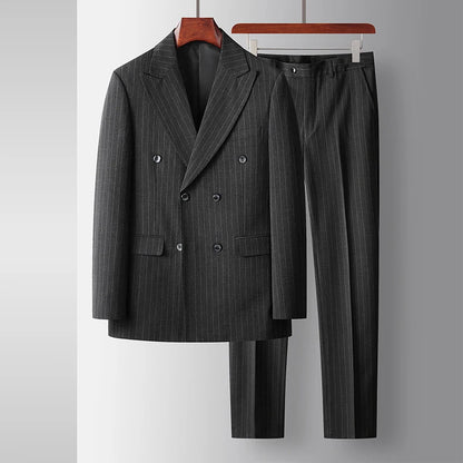 Kingsford Double-Breasted Power Suit